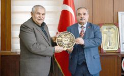 Ahmet Sav, Başkan Şahin’i ziyaret etti