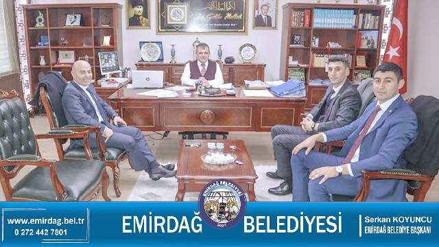 Denizbank yetkililerinden Emirdağ Belediye