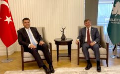 DP Lideri Uysal’dan GP Lideri Davutoğlu’na ziyaret
