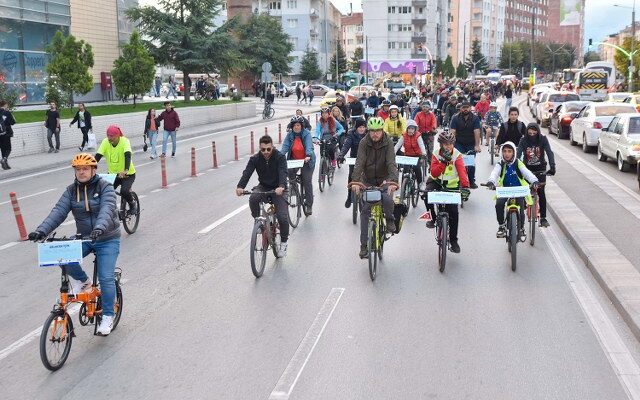 ‘Arabasız Gün Bisiklet Turu’ etkinliği
