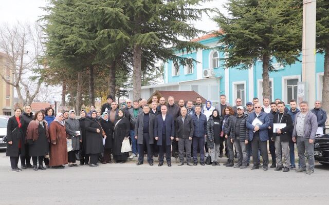 AK Parti Teşkilatı Ataköy ve Kışlacık’ta üye ziyaretine çıktı