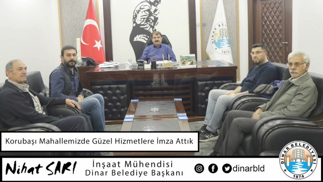 Dinar İlçesinde Korubaşı Mahallesi