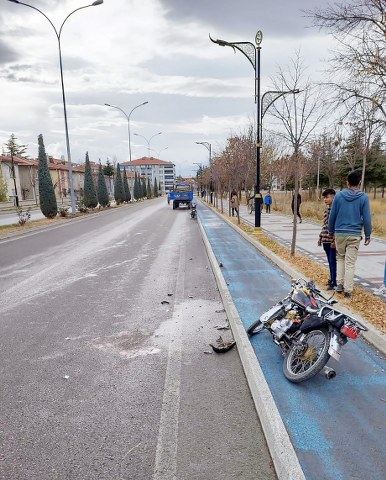 Afyonkarahisar’da plakası olmayan bir