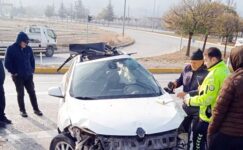 Sultandağı’nda trafik kazası: 4 yaralı