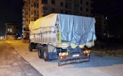 Afyon plakalı kamyon Aksaray’da kazaya karıştı