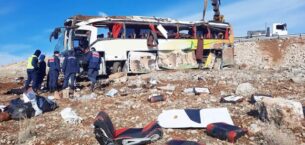 Dinar’da trafik  faciası: 8 ölü