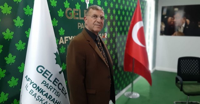 Gelecek Partisi Afyonkarahisar İl Başkanı Niyazi Ertaş iktidara geldiklerinde depremzedelerin