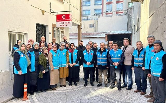 Müftülük ekipleri Hatay’a gitti