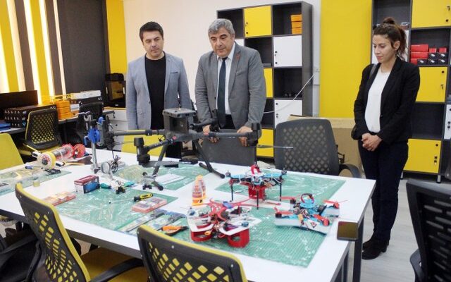 Sünnetci, drone setini inceledi