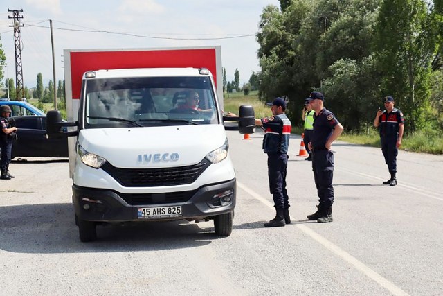 Afyonkarahisar’ın Hocalar ilçesinde jandarma