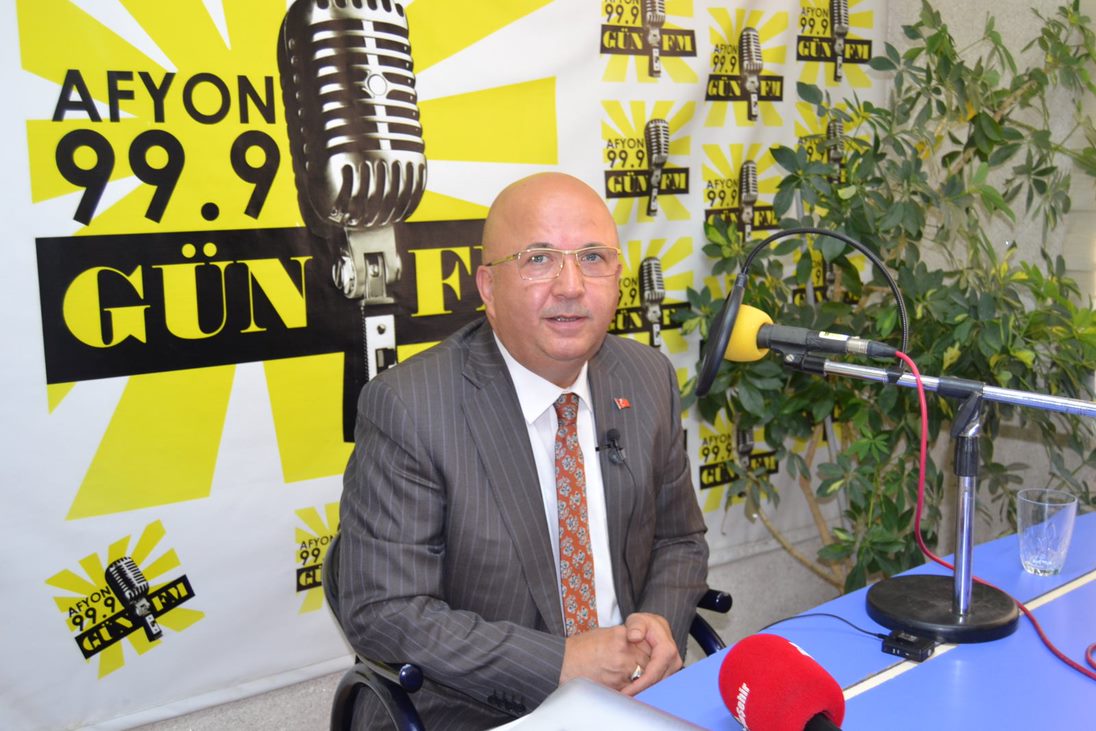 Afyonkarahisar İl Genel Meclisi Başkanı Burhanettin Çoban Gün FM’de Gazeteci