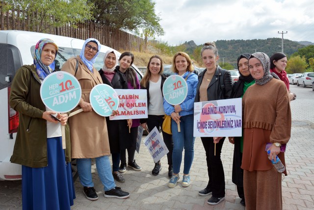 Dünya Yürüyüş Günü dolayısıyla 