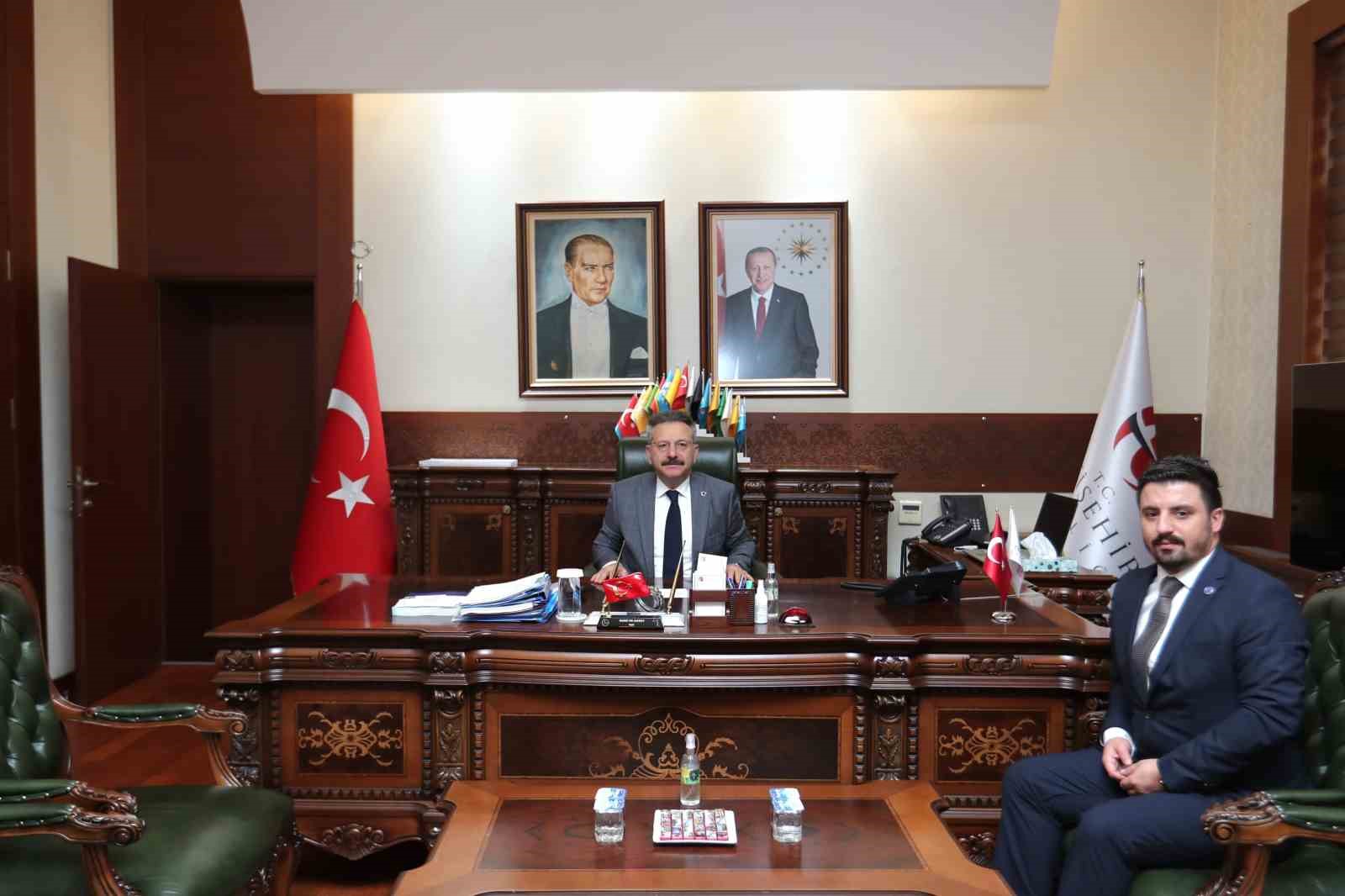 EMŞAV Başkanı Çil’den Vali Aksoy’a ziyaret