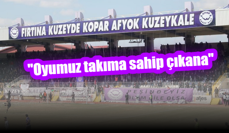 Afyonspor’un taraftar gruplarından AFYOK