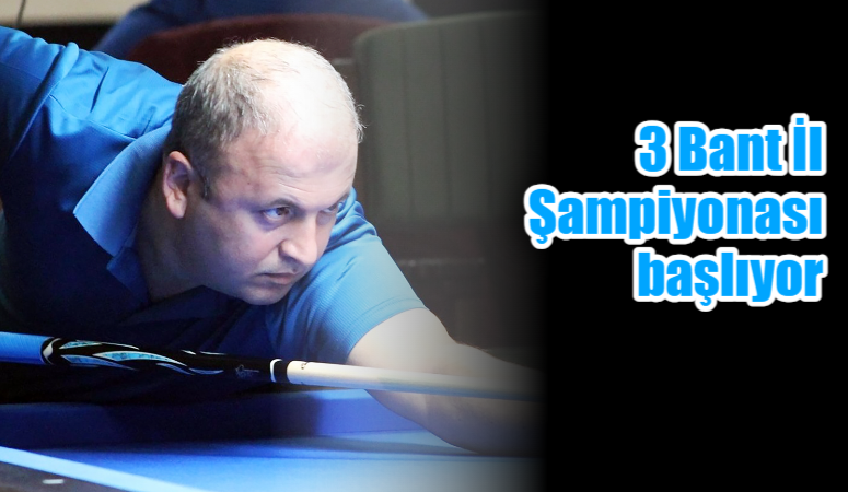 Türkiye 3 Bant Bilardo Turnuvası’nda üst gruplarda mücadele edecek sporcuların