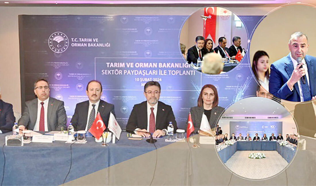 Mersin’de konuşan Tarım ve