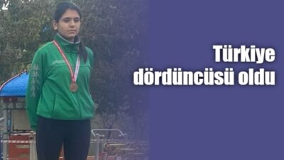 Isparta'da gerçekleştirilen Okul Sporları Kros Türkiye Şampiyonası'nda genç kızlar B