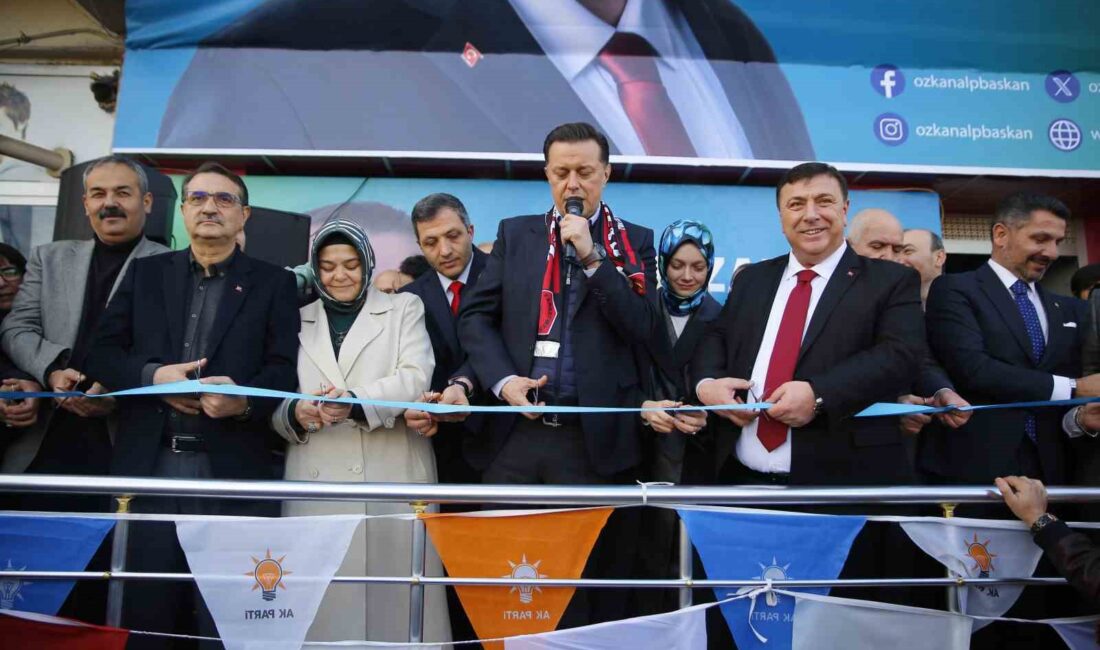 CUMHUR İTTİFAKI'NIN ODUNPAZARI BELEDİYE BAŞKAN ADAYI ÖZKAN ALP EMEK MAHALLESİ’NDE