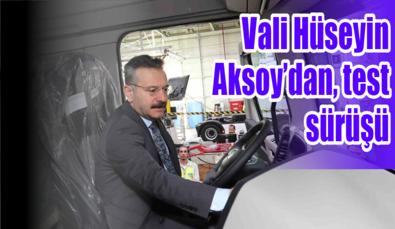 ESKİŞEHİR VALİSİ HÜSEYİN AKSOY, İADE-İ ZİYARETTE BULUNDUĞU FORD OTOSAN İNÖNÜ