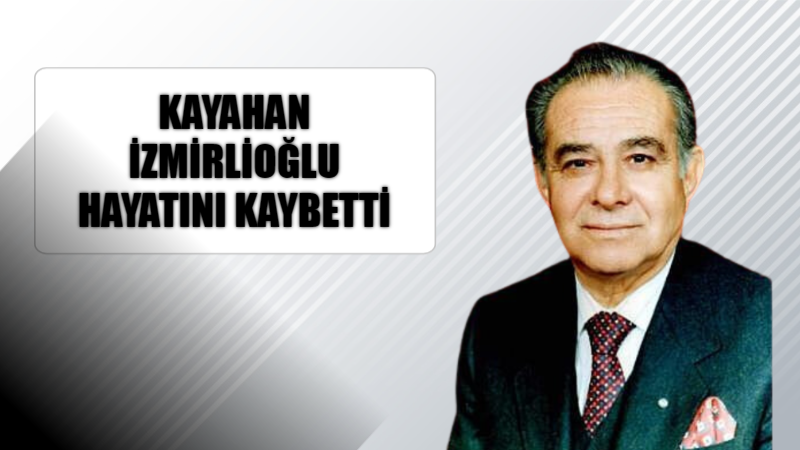 İscehisar’ın eski belediye başkanlarından Kayahan İzmirlioğlu hayatını kaybetti.