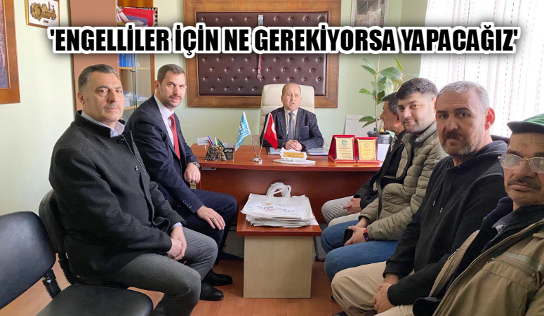 İYİ Parti'nin Belediye Başkan adayı Alper Yağcı, Altı Nokta Körler