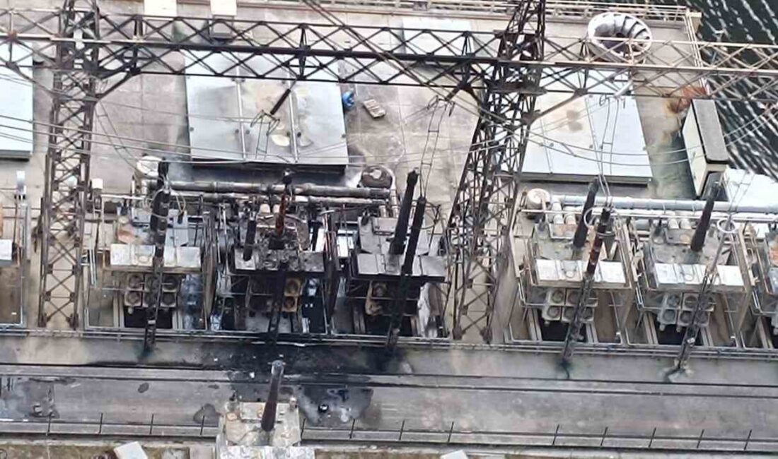 ESKİŞEHİR’DEKİ GÖKÇEKAYA HİDROELEKTRİK SANTRALİ’NİN ELEKTRİK ÜRETİM MERKEZİ’NDEKİ TRAFODA MEYDANA GELEN