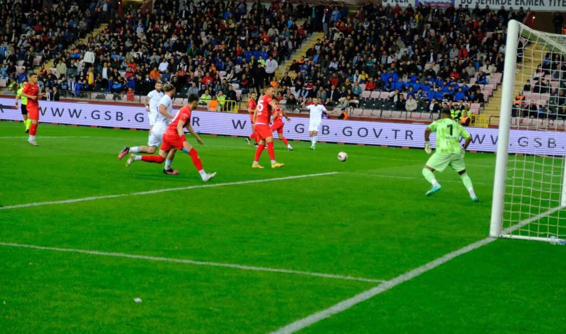TFF 3. LİG PLAY-OFF 2. TUR MAÇINDA ANADOLU ÜNİVERSİTESİ, EFELER