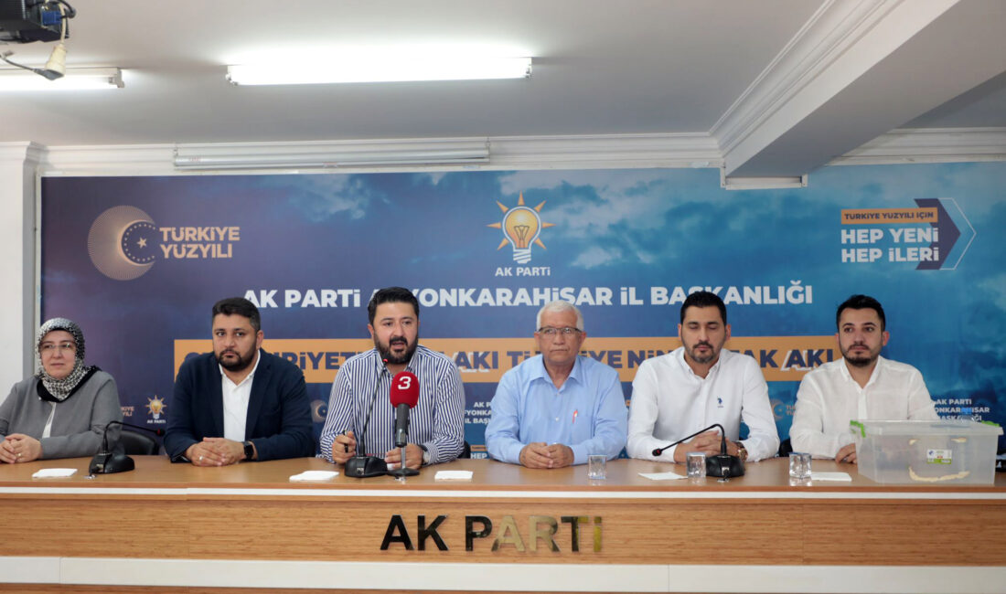 AK Parti İl Başkanlığı’nda