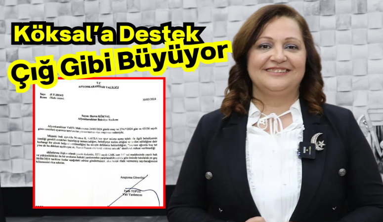 Afyonkarahisar Belediye Başkanı Burcu