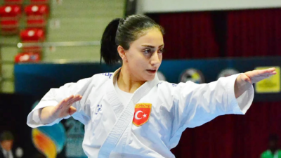 Afyonkarahisar’lı milli karateci Ayşe Yılmaz, U21 Bayan Kata dalında topladığı
