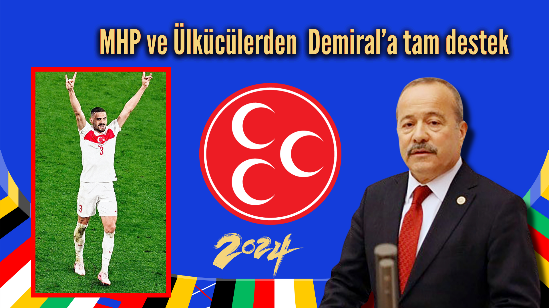 MHP ve Ülkücülerden  Demiral’a tam destek