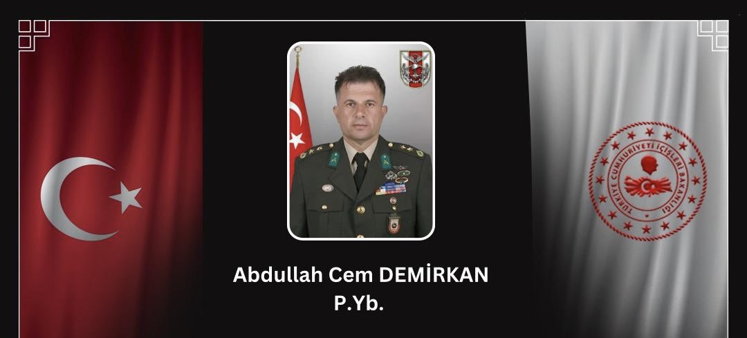 Yaralı Asker tedavi gördüğü hastanede şehit Oldu Pençe-Kilit harekât bölgesinde yaralanan Piyade Yarbay Abdullah Cem Demirkan tedavi