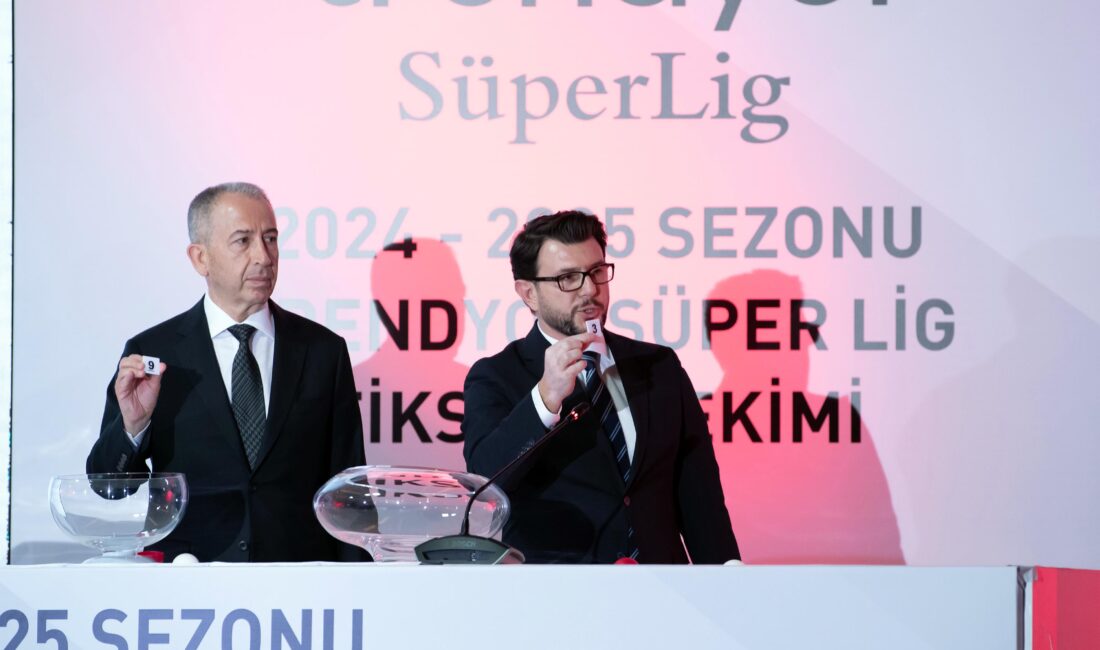 Süper Lig fikstür çekiminden