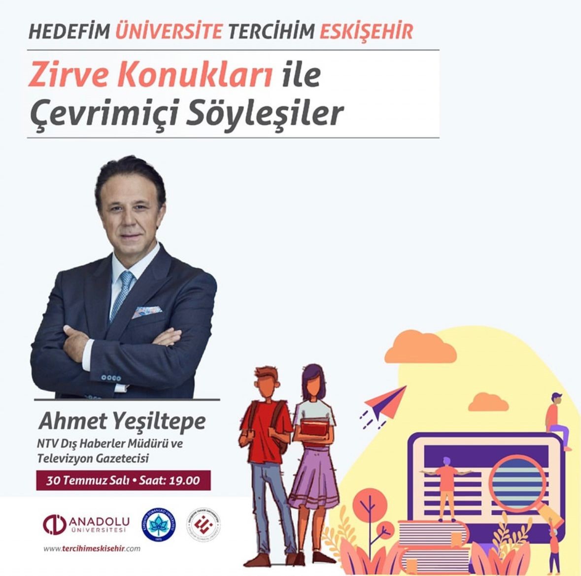 Ahmet Yeşi̇ltepe “Terci̇hi̇m Eski̇şehi̇r” Platformunda Eski̇şehi̇ri̇ Ve Öğrenci̇li̇k Yıllarını Anlattı