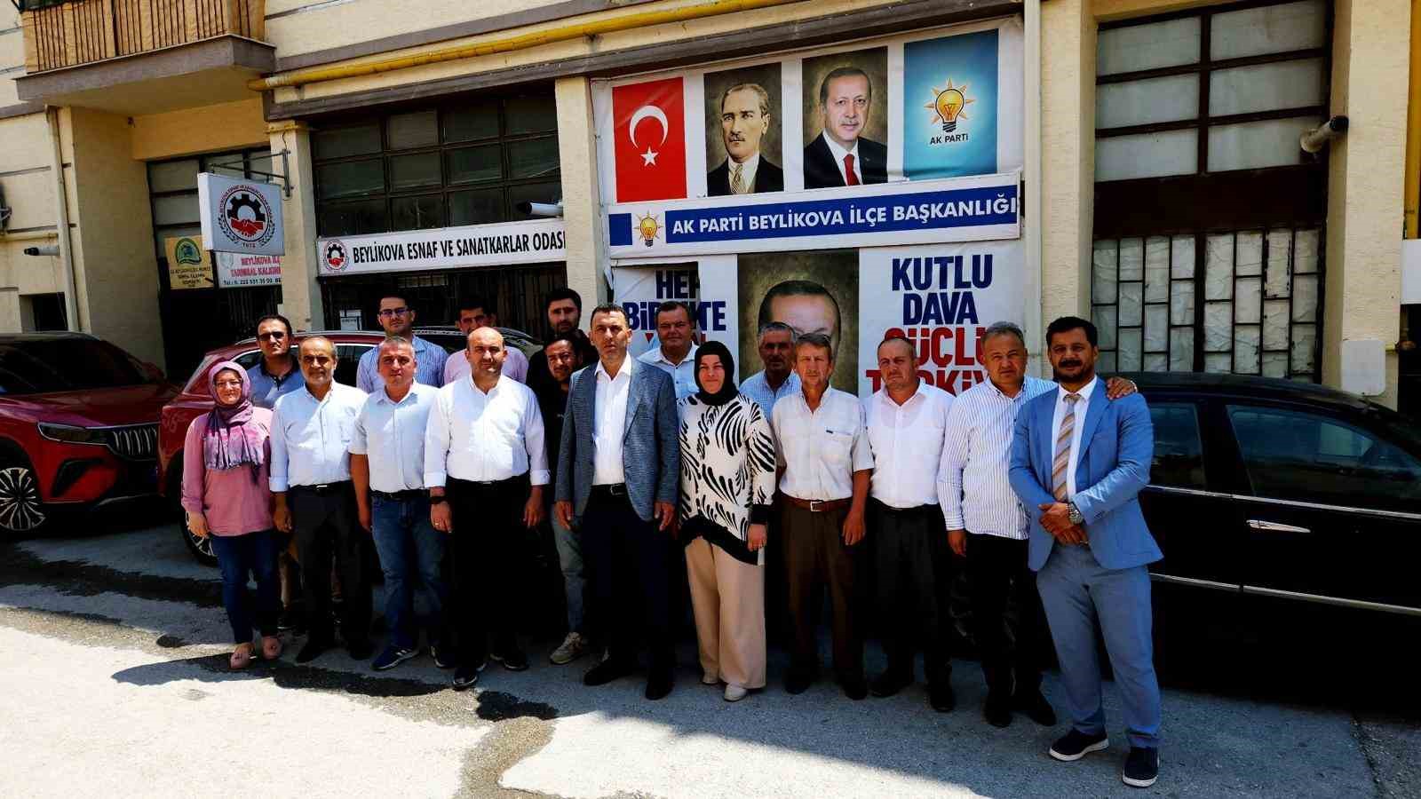 Ak Parti̇ Eski̇şehi̇r İl Başkanı Gürhan Albayrak Toki̇ Çalışmalarını İnceledi̇