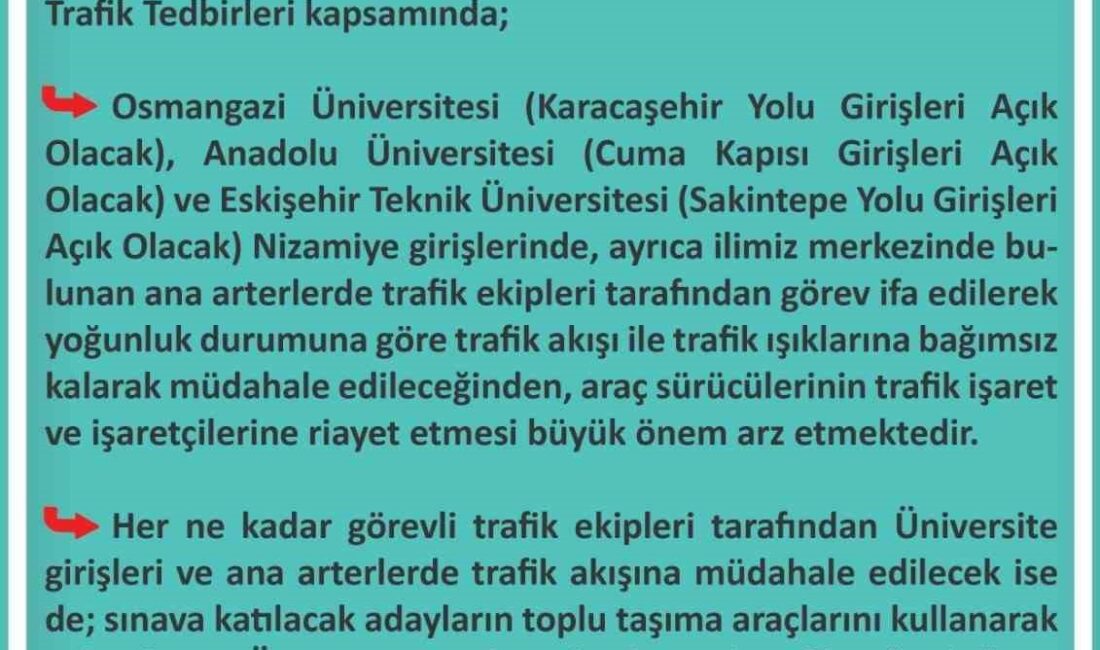 ESKİŞEHİR İL EMNİYET MÜDÜRLÜĞÜ