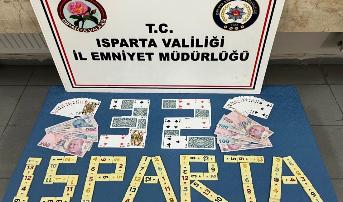 ISPARTA’DA EMNİYET EKİPLERİNCE YAPILAN