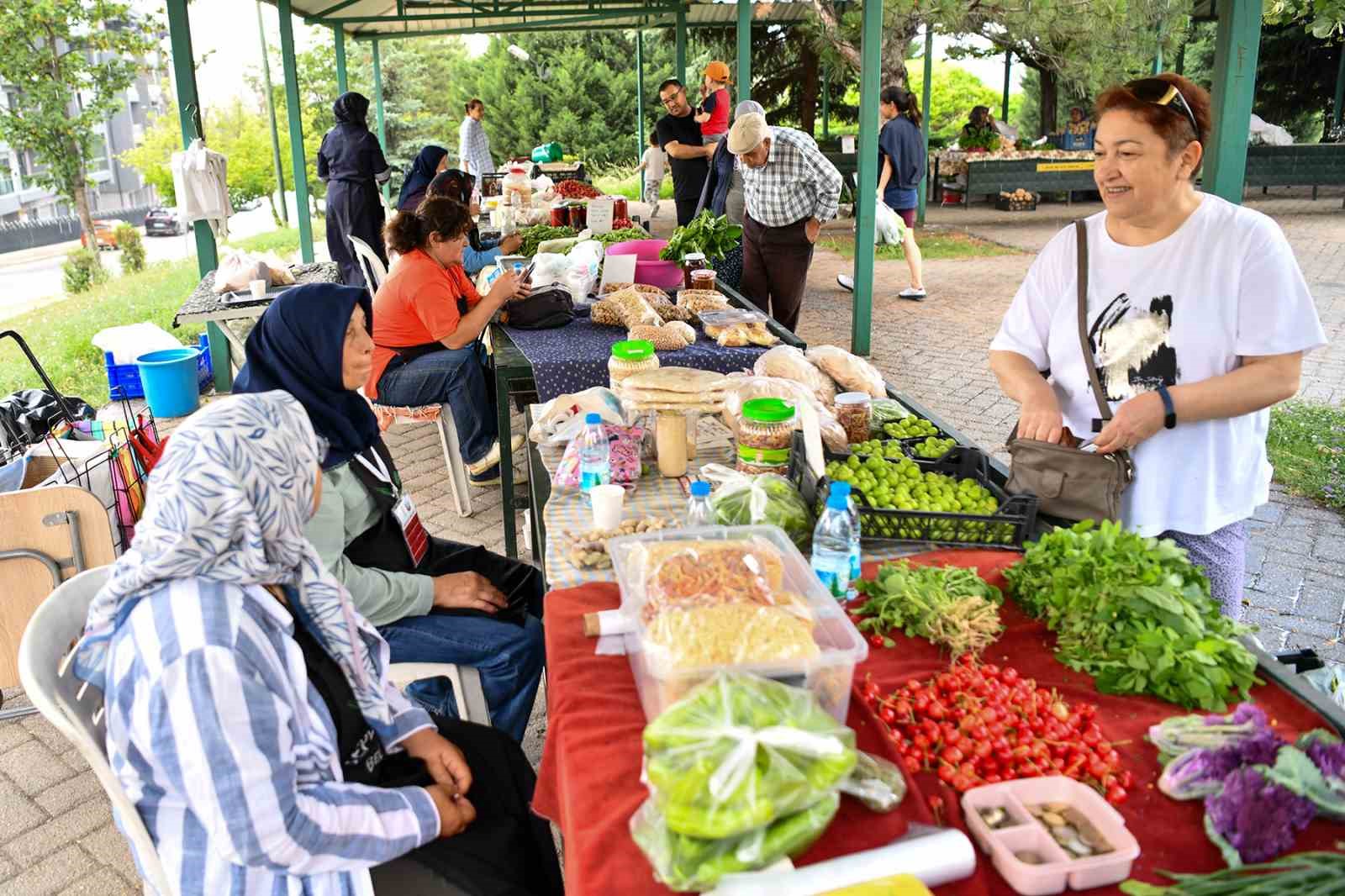 Kadınların Emeği̇ Tepebaşında Değer Görüyor