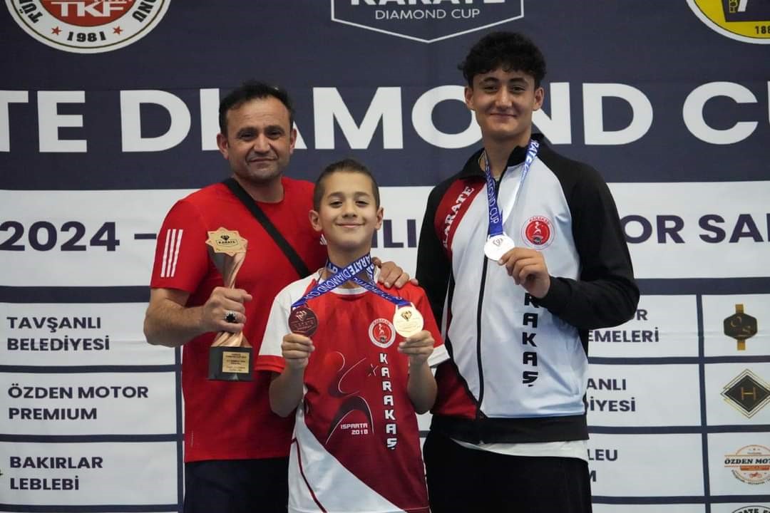 Karate Di̇amond Cup 2024E Ispartalı Sporcular Damga Vurdu