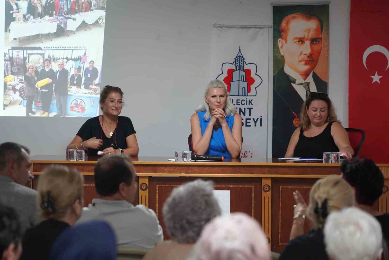 Kent Konseyi̇ Kadın Mecli̇s Başkanı Ayla Ercan Güven Tazeledi̇