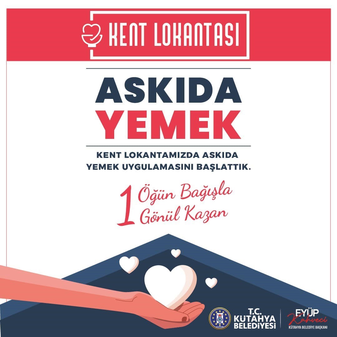 Kent Lokantasında Askıda Yemek Uygulaması