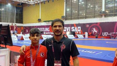 SIRBİSTAN'IN NOVİ SAD KENTİNDE HEYECANLA TAKİP EDİLEN U-17 AVRUPA GÜREŞ