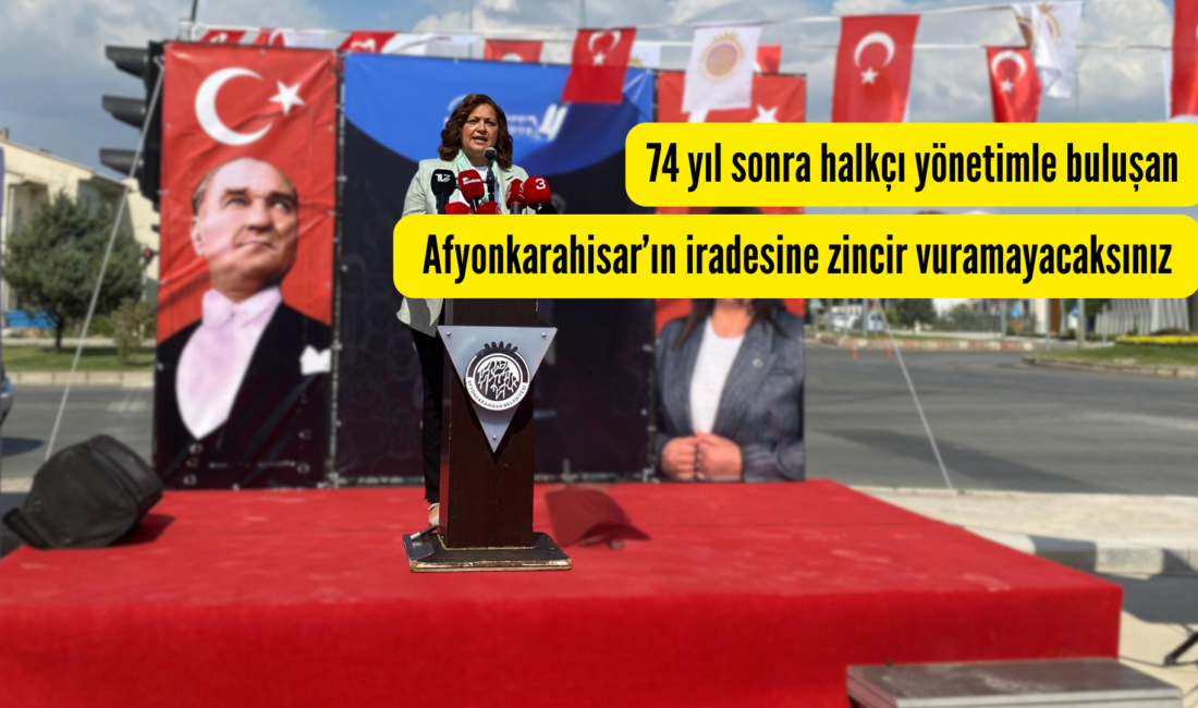 Afyonkarahisar Belediye Başkanı Burcu