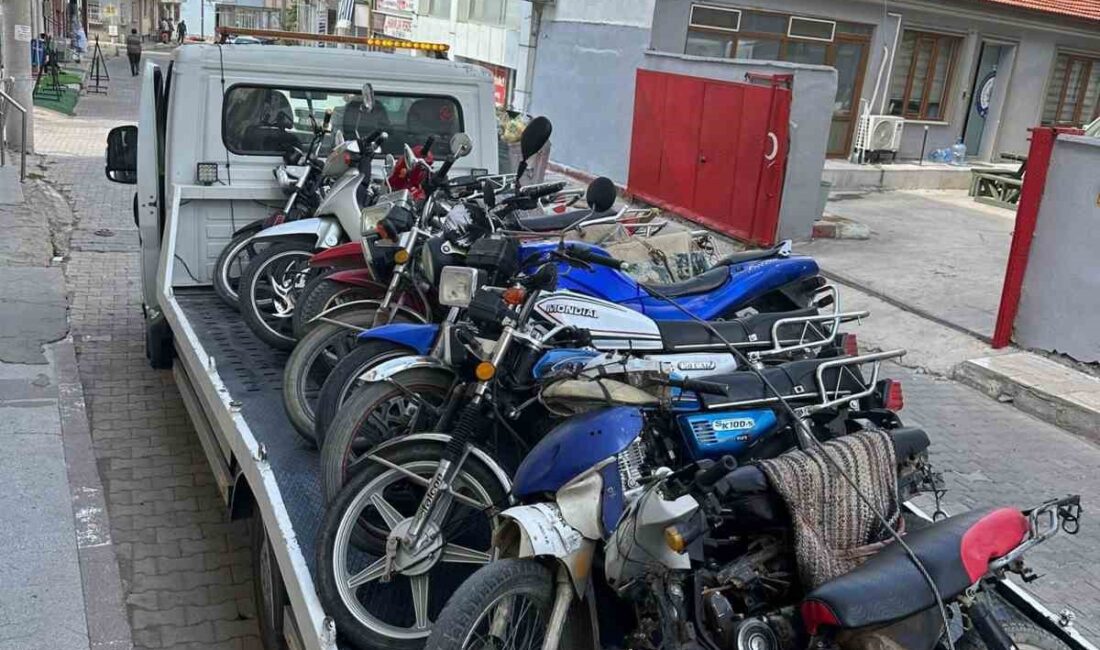 35 ADET MOTOSİKLET TRAFİKTEN