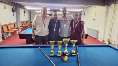 Mavi Dünya Bilardo Salonu’nda üç gün boyunca devam eden 3