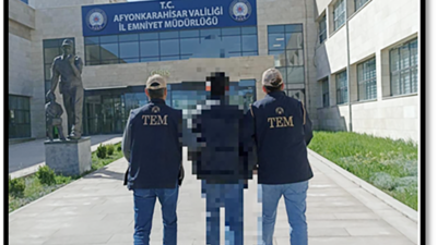 Afyonkarahisar İl Emniyet Müdürlüğü görevlileri tarafından yürütülen çalışmalar sonucunda geçmiş
