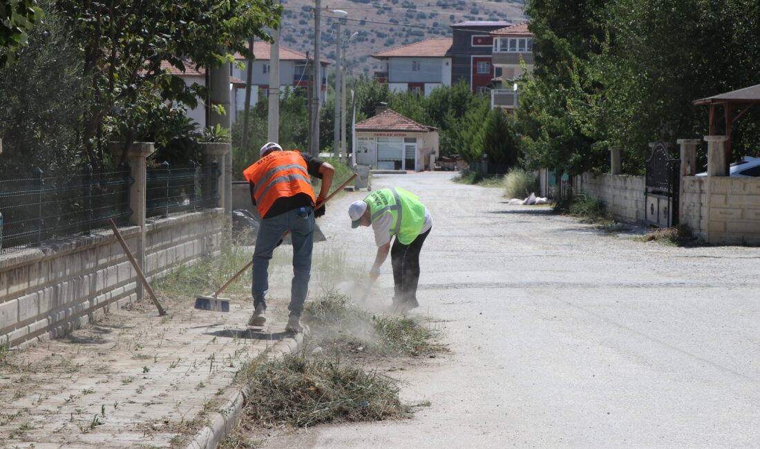 Dinar Belediyesi’ne bağlı temizlik