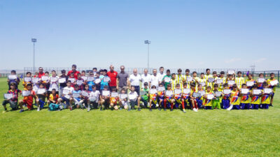 Afyonkarahisar Kocatepe Spor Kompleksi, genç futbolcu yeteneklerin sergilediği muhteşem performanslara