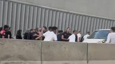 Düğün konvoyunda kaza meydana geldi 