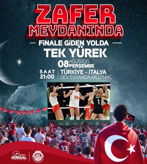 Zafer Meydanı'nda kurulacak dev